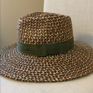 Joanna Hat by Brixton - Green, Tan, Brown